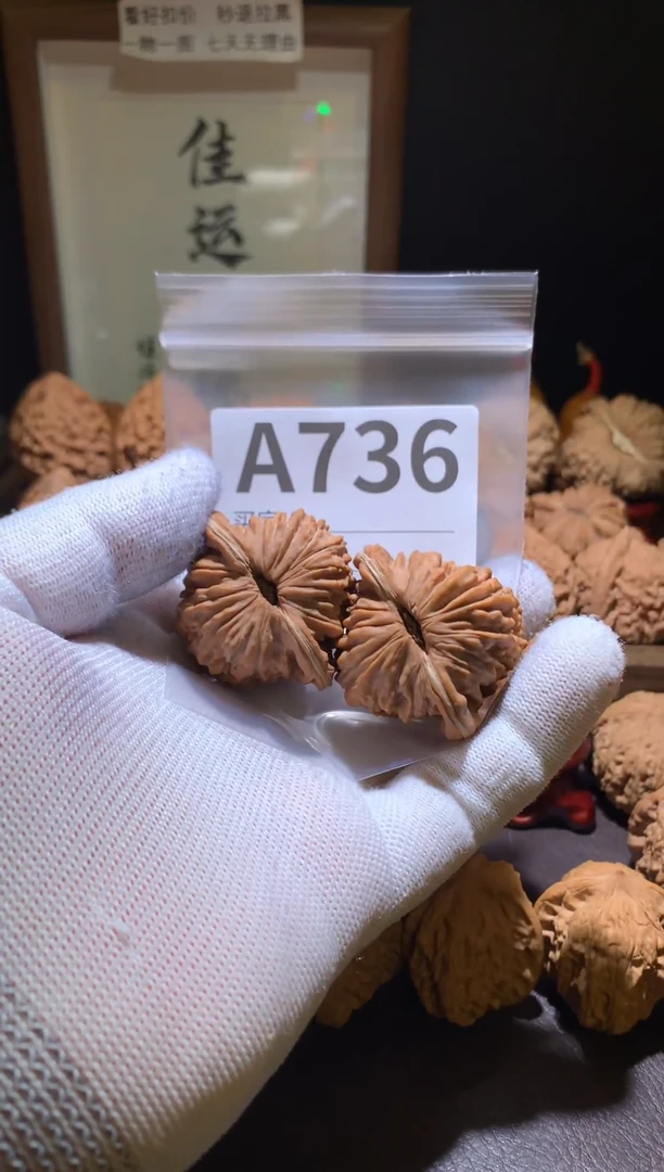 把件文玩核桃Z***U四座楼45尺打底影响二次销售不退不换
