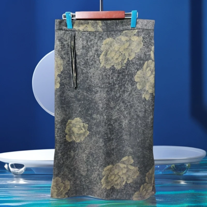 186【巧姐专属】新款时尚休闲气质百搭半裙