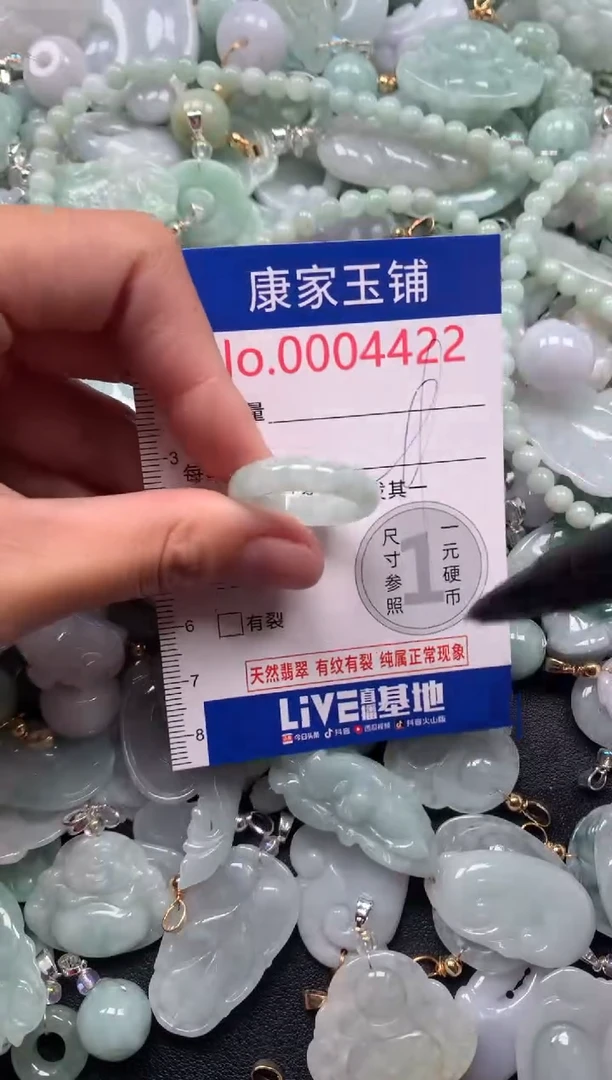 颈饰未镶嵌翡翠4422