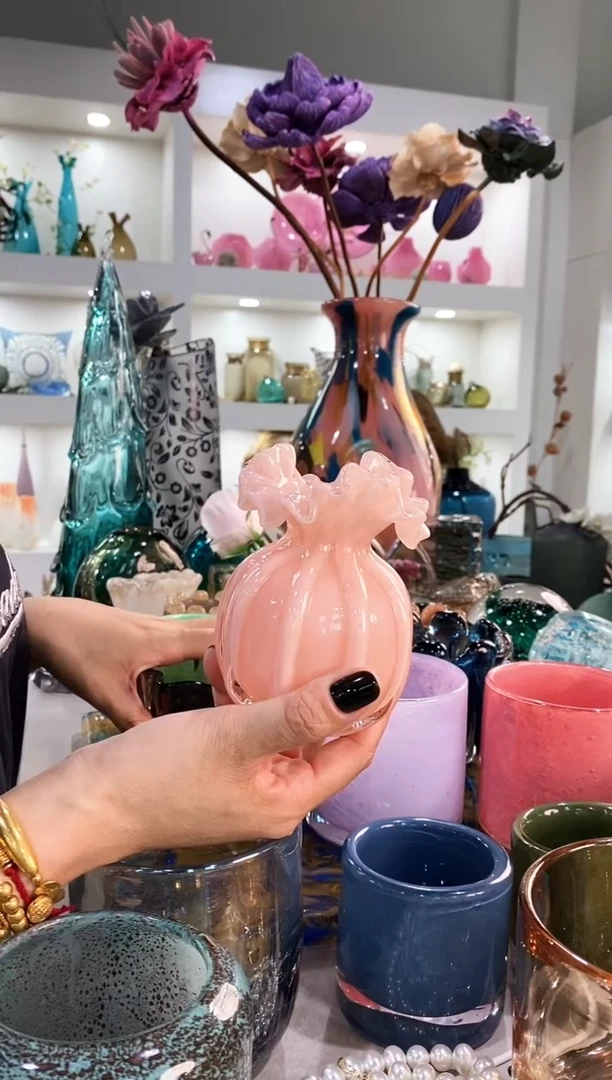 布****玩慕忆家手作琉璃花瓶