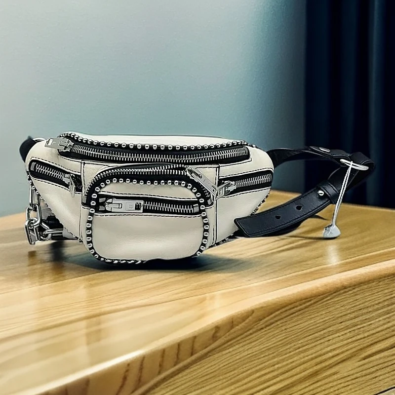 95新 Alexander McQueen/亚历山大·麦昆 腰包1193 3694