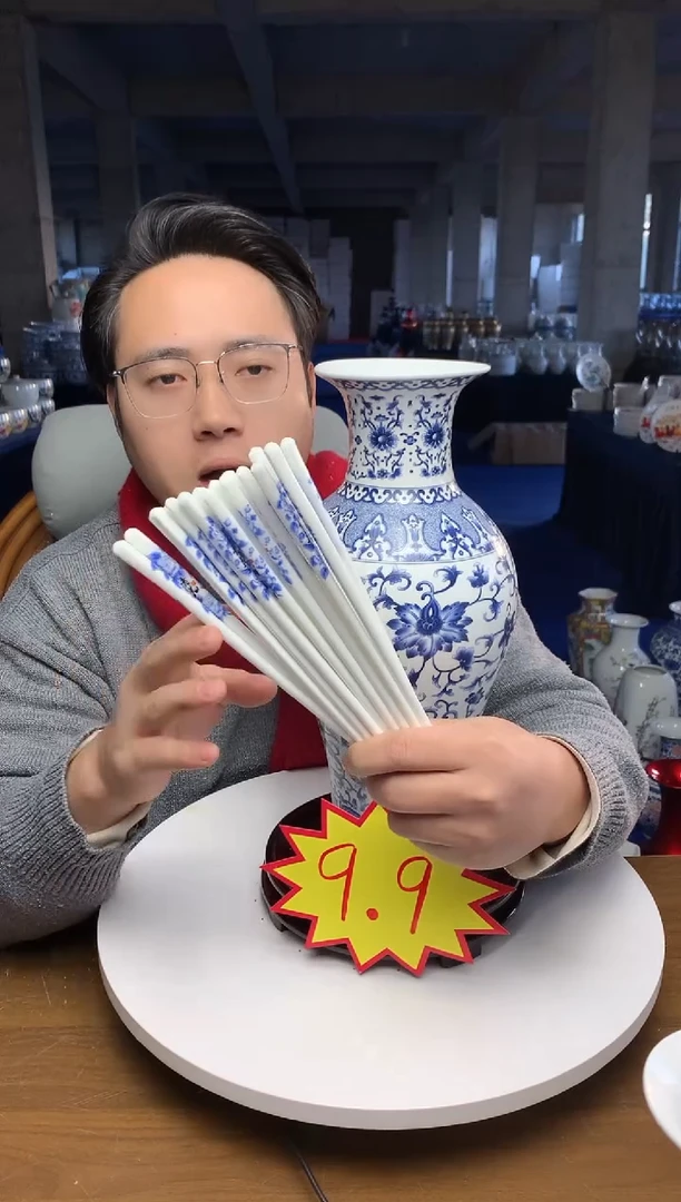 摆件陶筷子10双1111