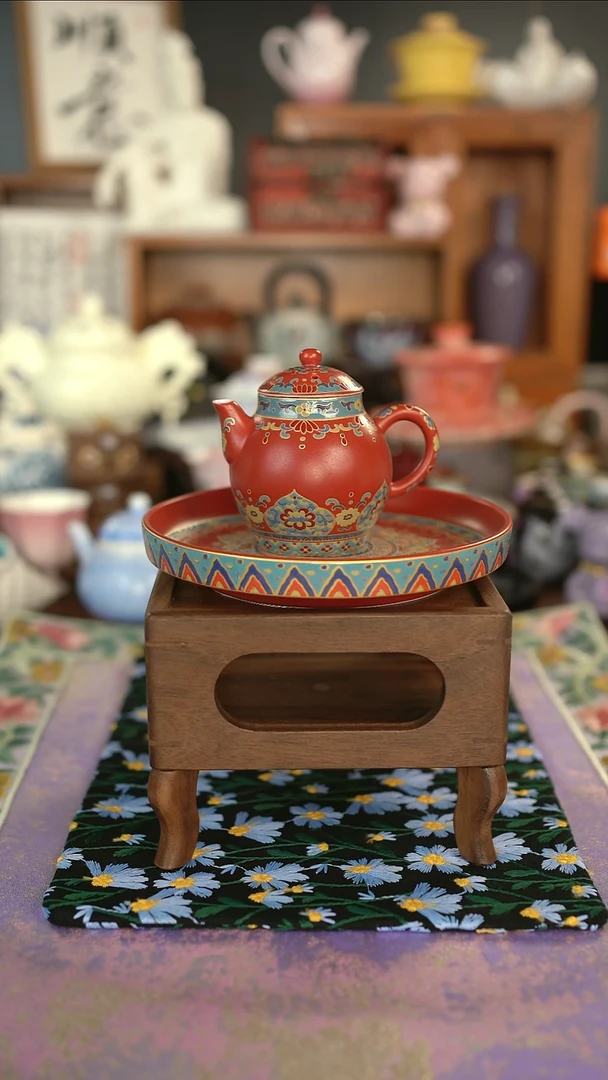 摩吉陶陶闪拍链接 红壶加壶承