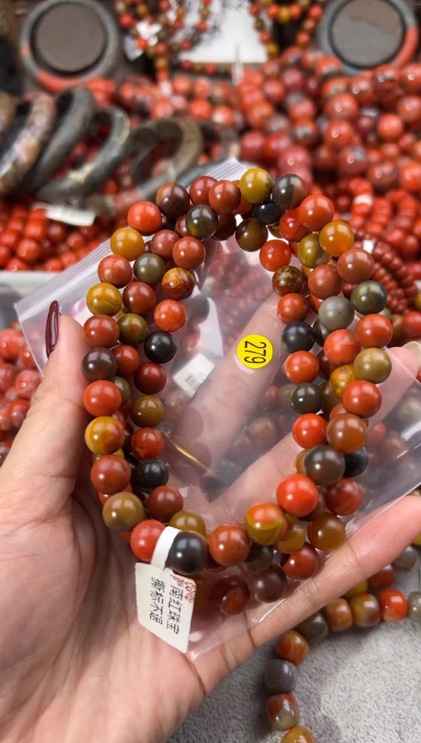 未镶嵌手串南红玛瑙幽***宙10
