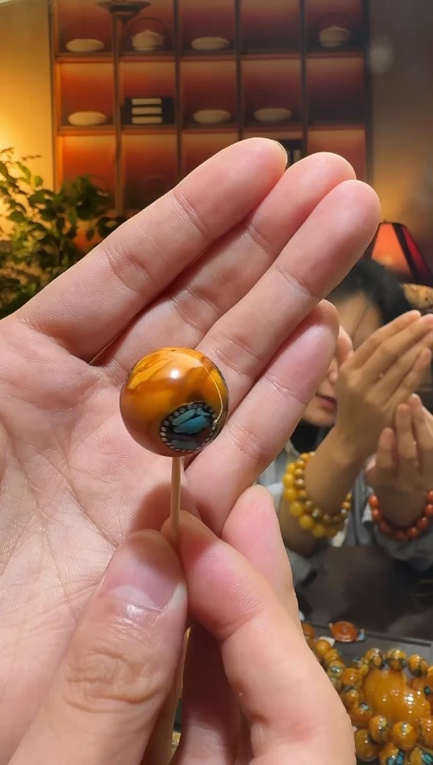 蜜蜡颈饰未镶嵌2654天然蜜蜡珠宝奇石