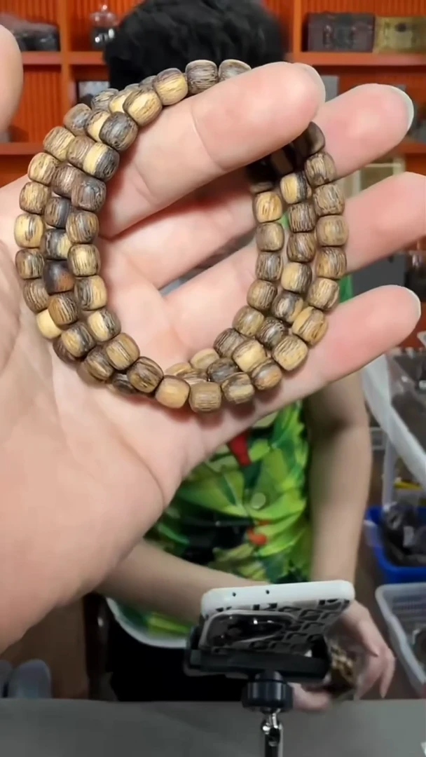 沉香手串125号单圈6g0.7多样性发一