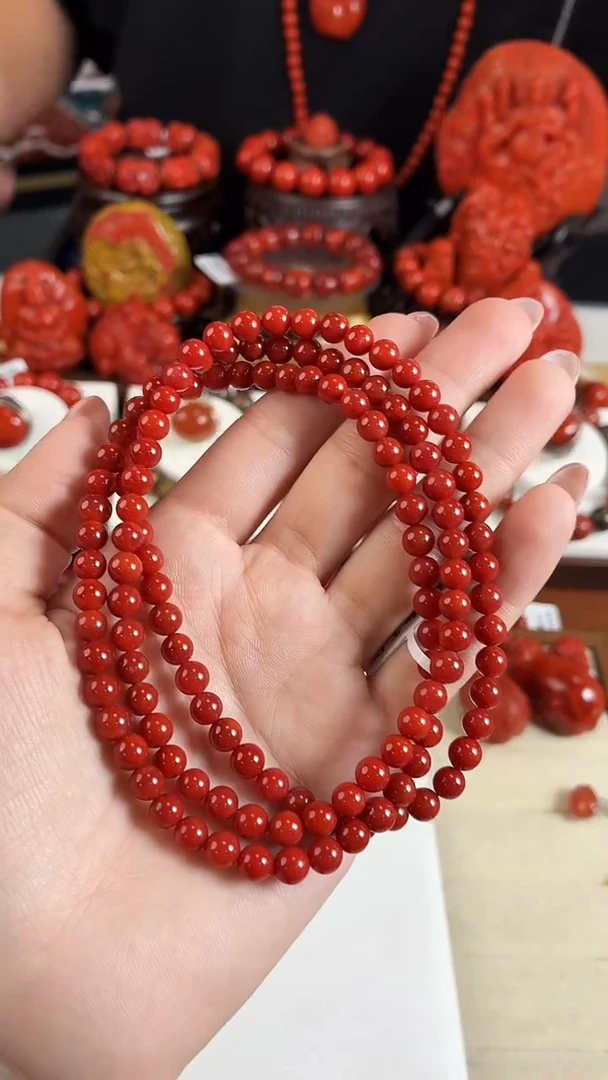 未镶嵌瓦西jh多圈5+南红玛瑙（多样式发其一）