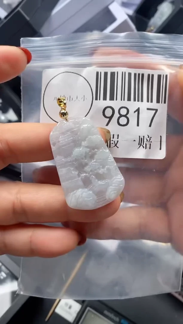 吊坠(不含链)未镶嵌翡翠9817