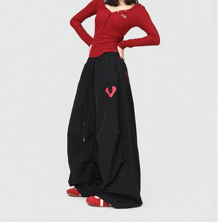 【小艾专属】速干长裤爵士辣妹休闲裤运动裤潮