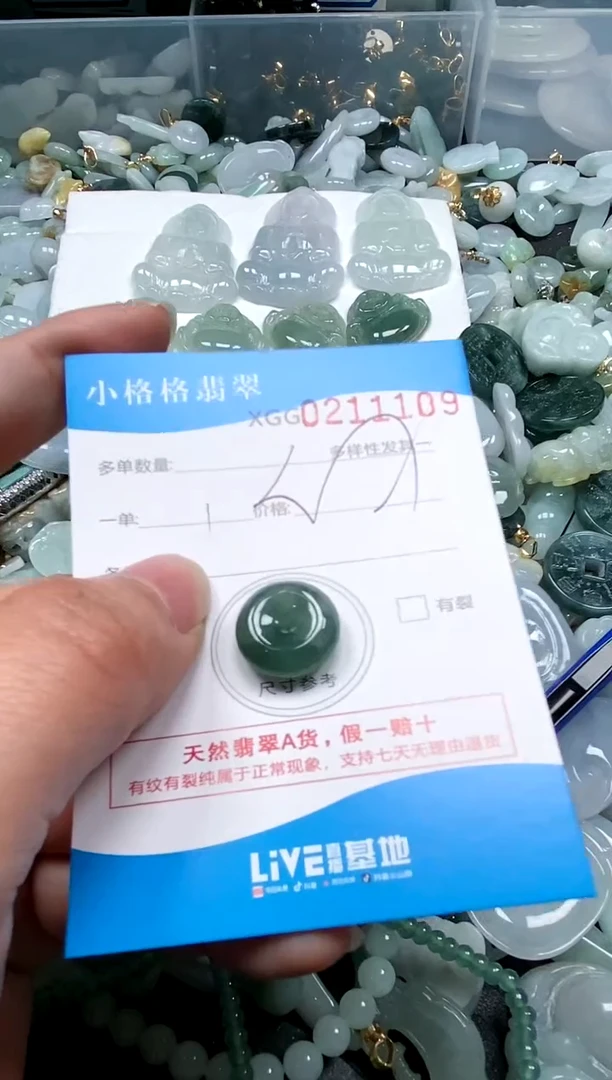 【闪购商品】翡翠颈饰未镶嵌闪购商品0211109