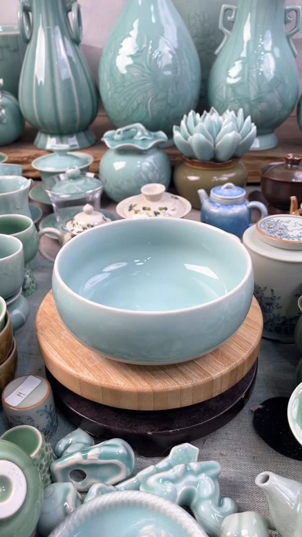 【闪购商品】特价福利 微瑕 慧仙青瓷