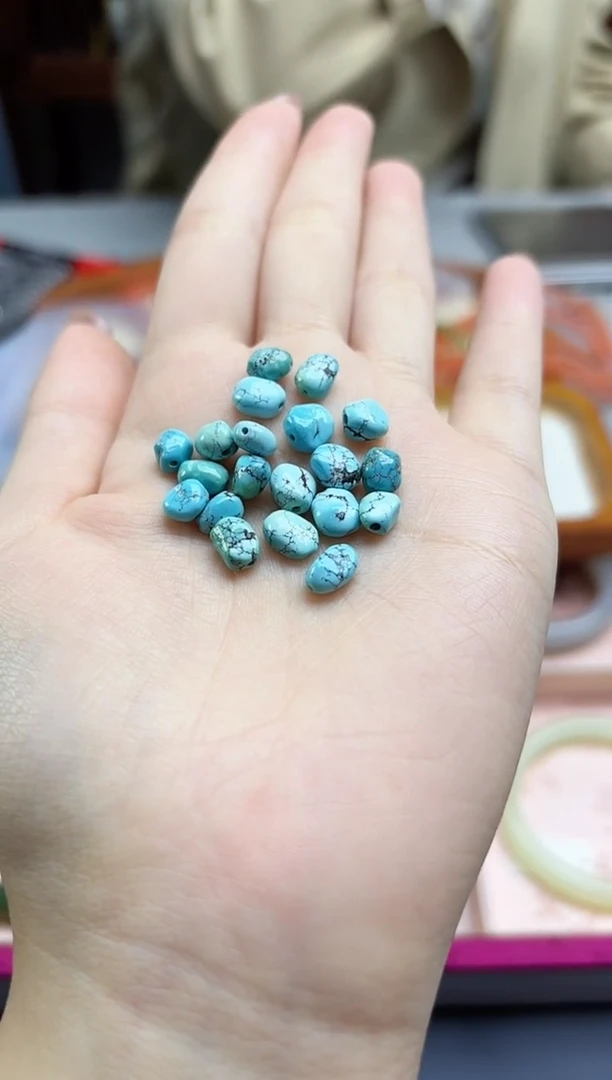 未镶嵌配饰玛瑙/玉髓玛瑙随型配饰6-7mmDN多样性发其一