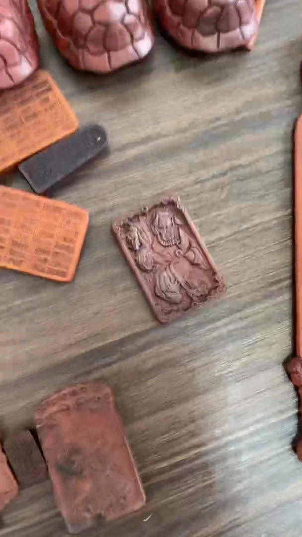 【闪购商品】木枣木钟馗配天师吊坠