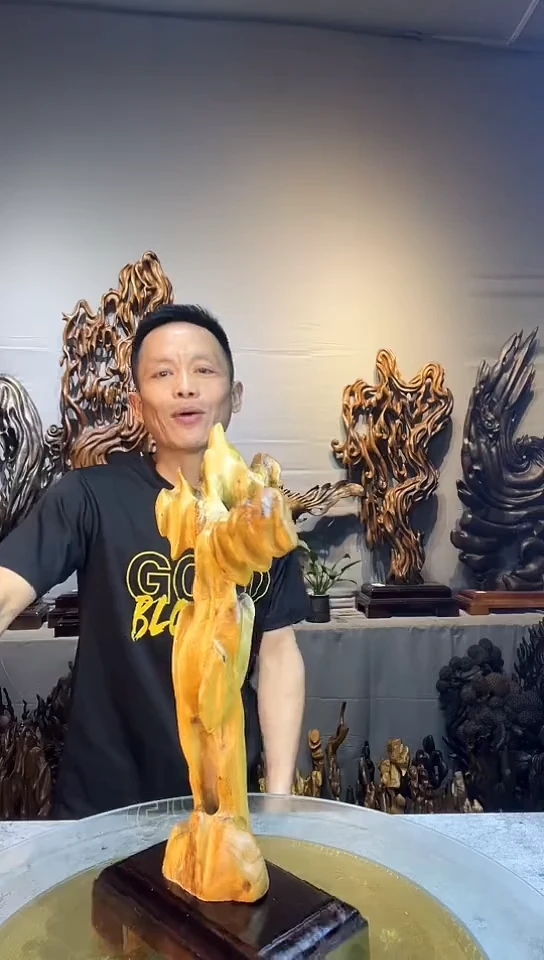 金丝楠金丝楠小叶桢楠随行摆件7