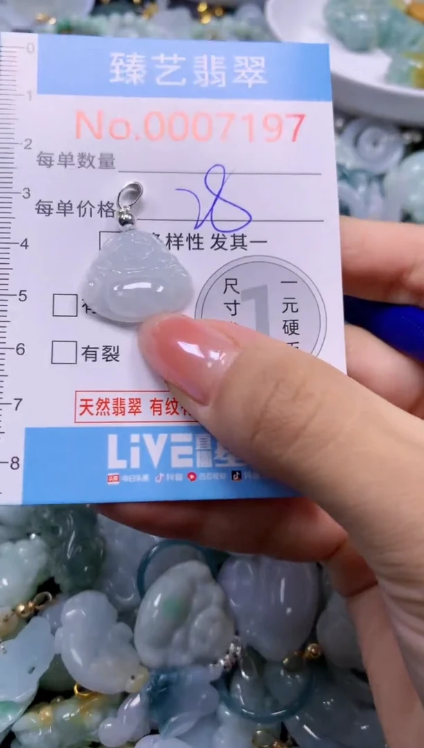 颈饰未镶嵌翡翠7197