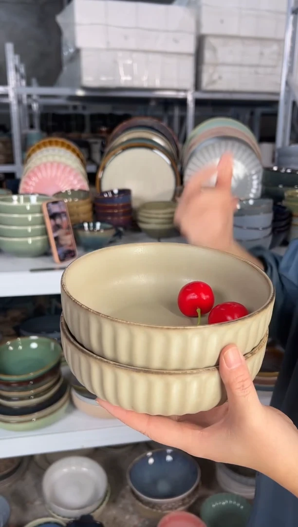 陶瓷外贸尾货瑕疵满20包邮重瑕特价孤品清仓X2面碗