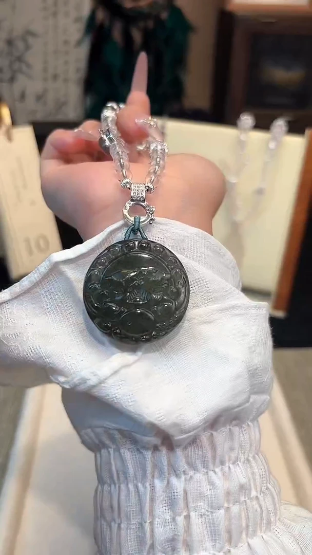 【闪购商品】水晶手链合金绿幽灵