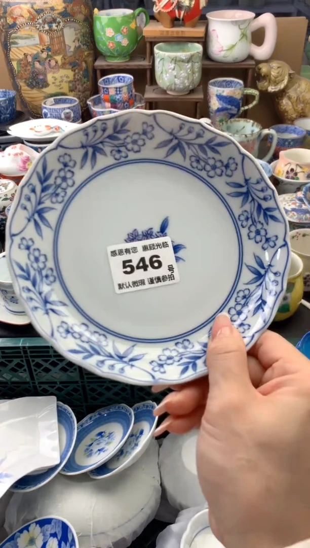 瓷片予*546号九姑娘工艺品瓷器