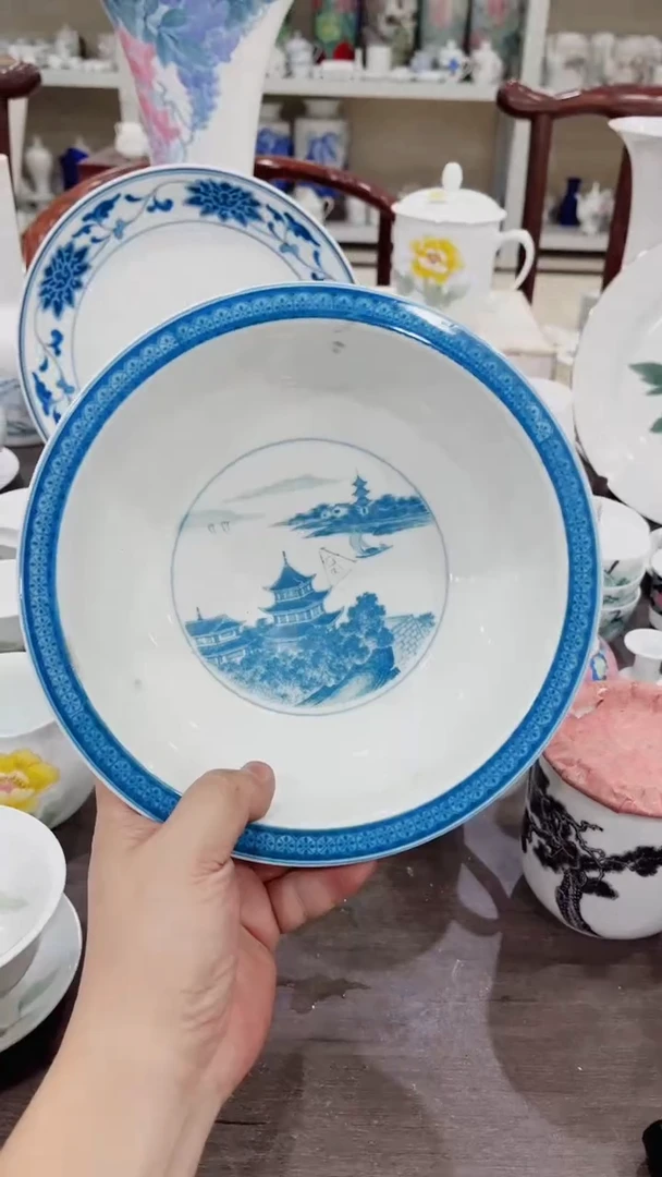 22尺码湖南醴陵釉下五彩陶瓷
