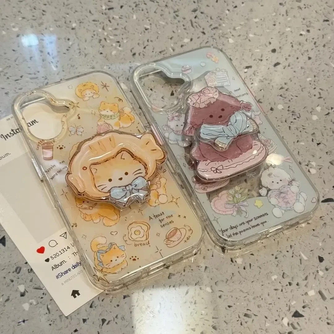 花朵狗狗适用苹果16/15手机壳iphone13pro12女14小米oppo华为vivo