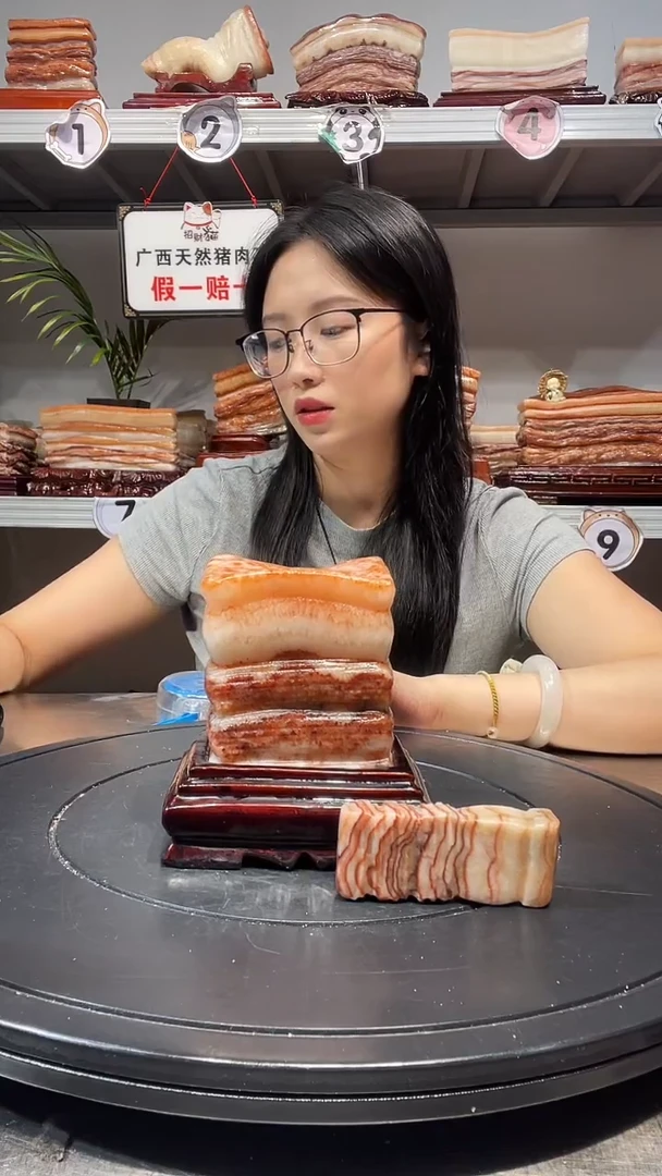 石材天然石材柳州猪肉石8.5-12-6