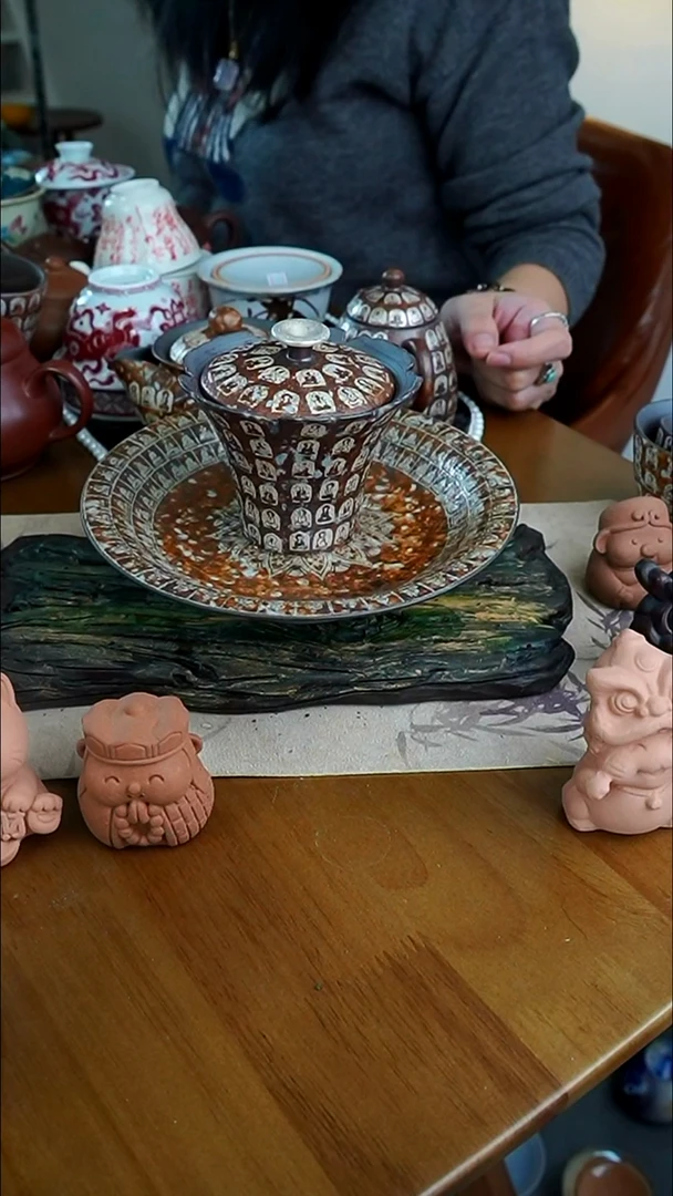 【茶瓷物语】万佛盖碗