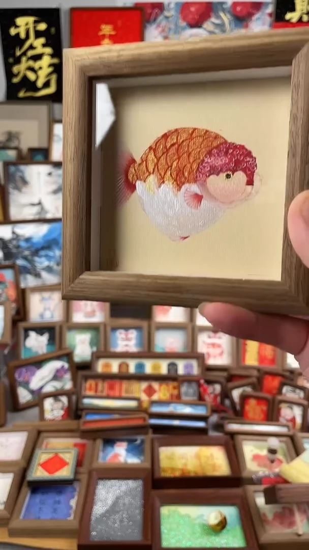 国画纯手绘书法绘画作品