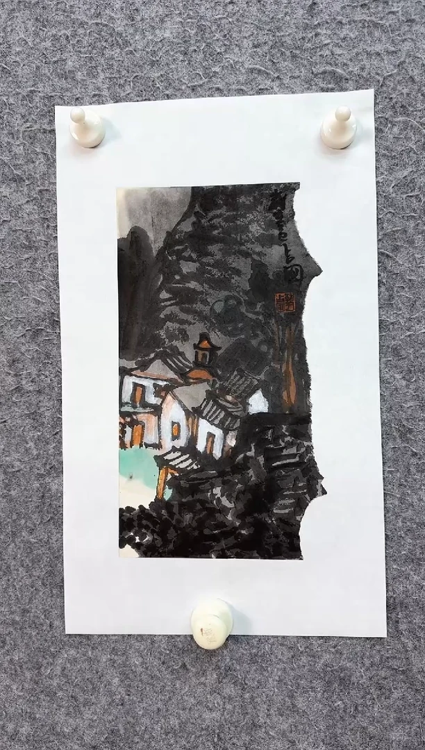 国画ST-JZP老师绘画作品1