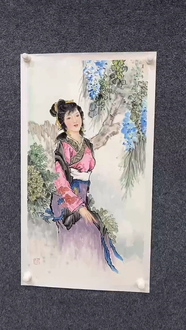 国画9.12-展厅-黄春香-三尺-138