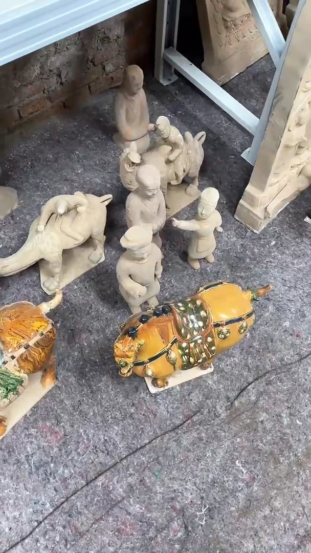 【闪购商品】陶瓷唐三彩陶瓷品