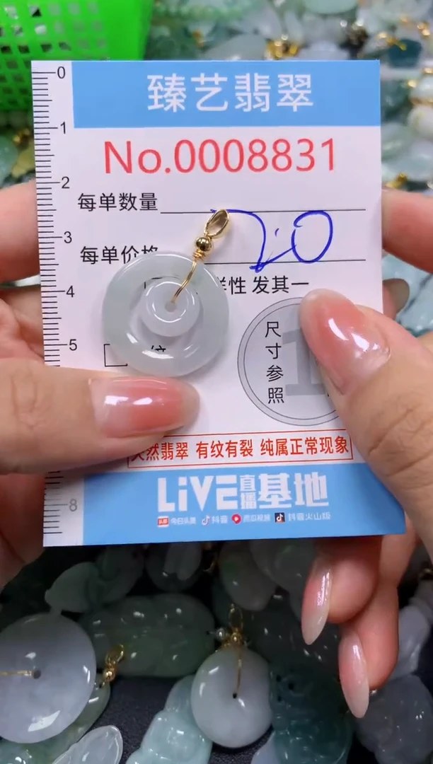 颈饰未镶嵌翡翠8831