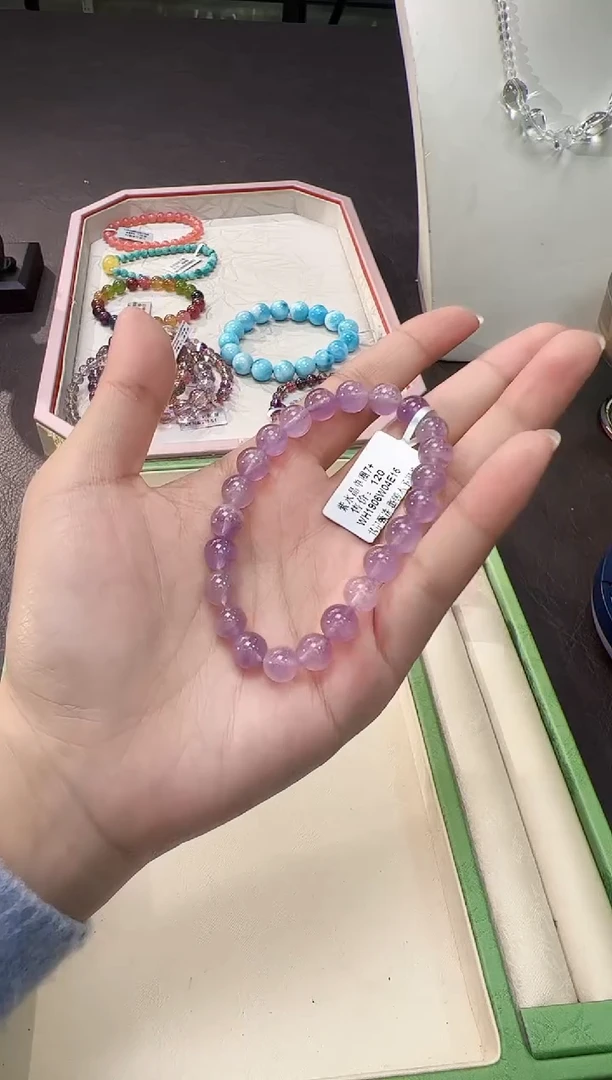 未镶嵌手链水晶悦1025 约7mm