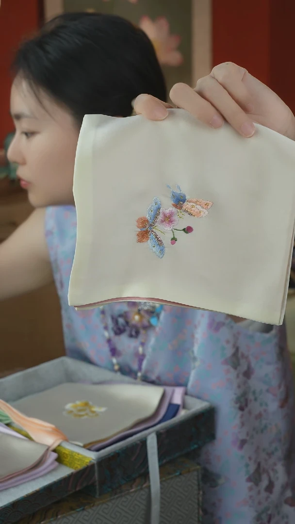 刺绣纯手工非遗国风饰品