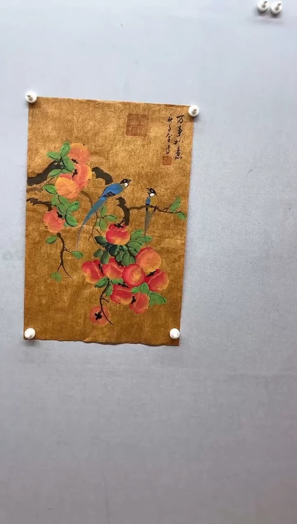 【闪购商品】国画张金专 万事如意