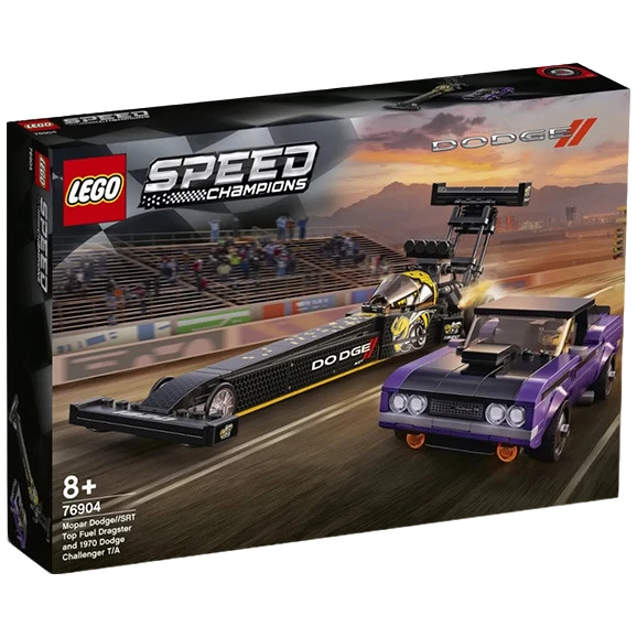 LEGO/乐高【已下市】speed超级赛车系列76904道奇拼插益智积木玩具