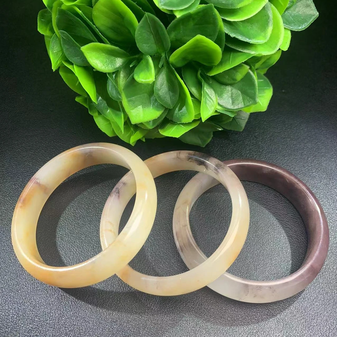 A5043雪域冰魄玉手镯玛瑙-多样性只发一件）