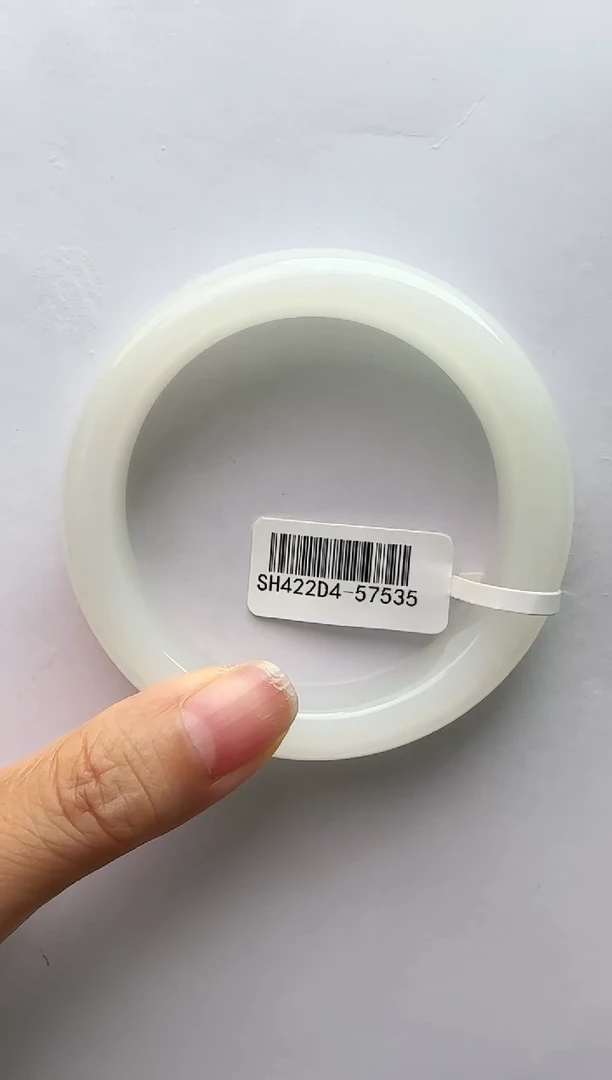 和田玉手镯未镶嵌55