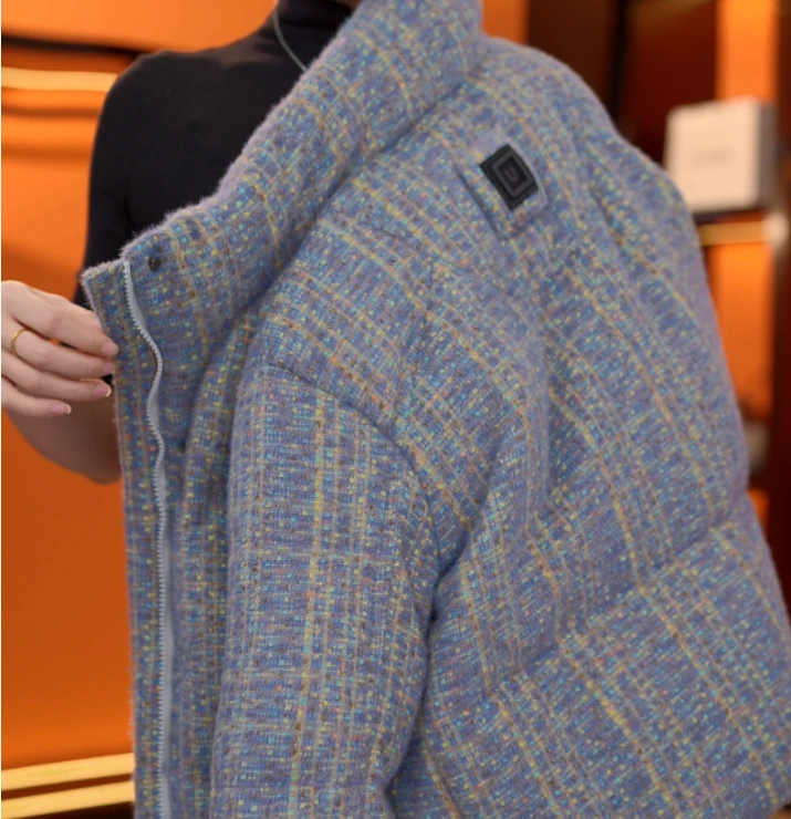 【进口品质】东方梦2025新款保暖气质鸭绒羽绒服外套d453关关