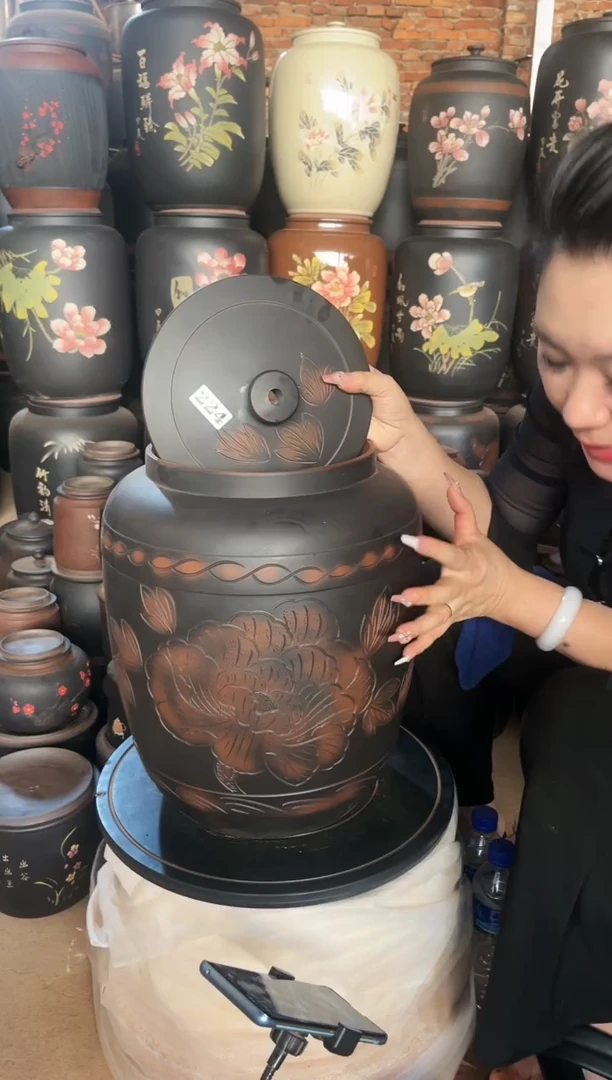 【闪购商品】壶瑕疵 水缸 19升牡丹花  224