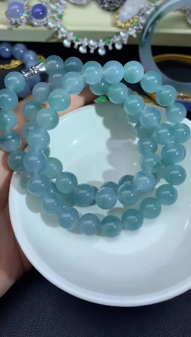 未镶嵌手串翡翠429-雪姐翡翠天天见