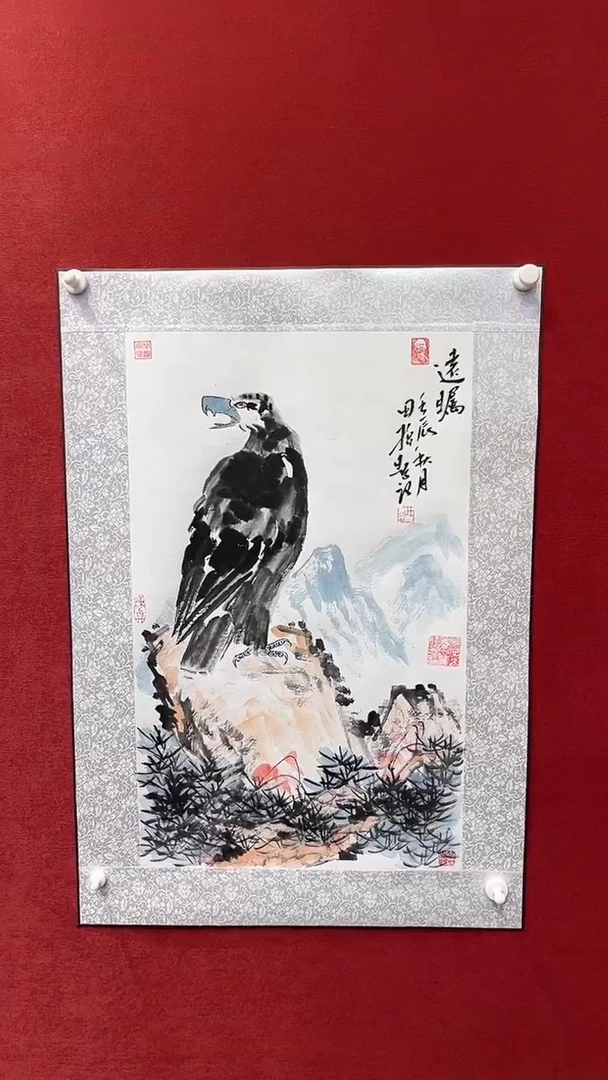 【闪购商品】国画田哲手绘国画作品56