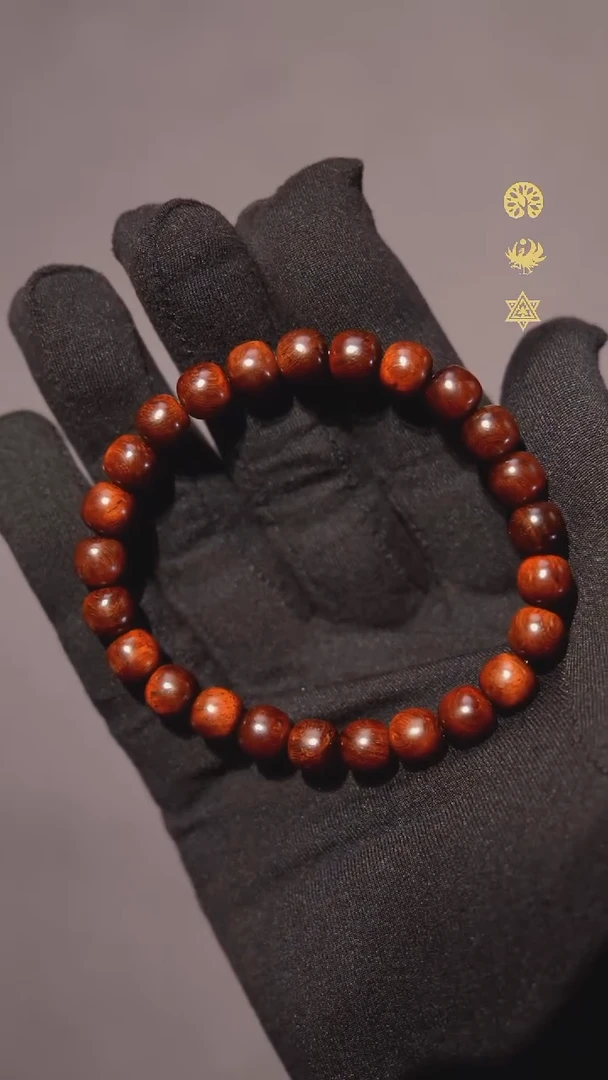 手串/手链黄花梨/降香黄檀海南黄花梨老料8MM老型单圈