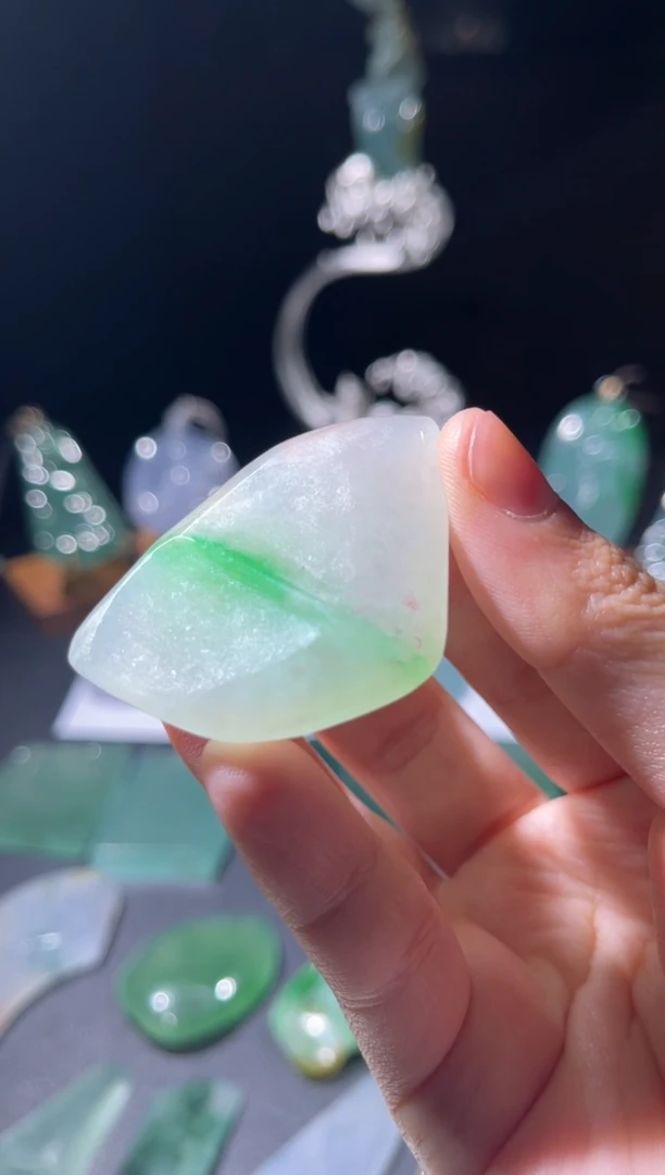 未镶嵌定制翡翠佳佳翡翠毛料定制包工包料3.28w