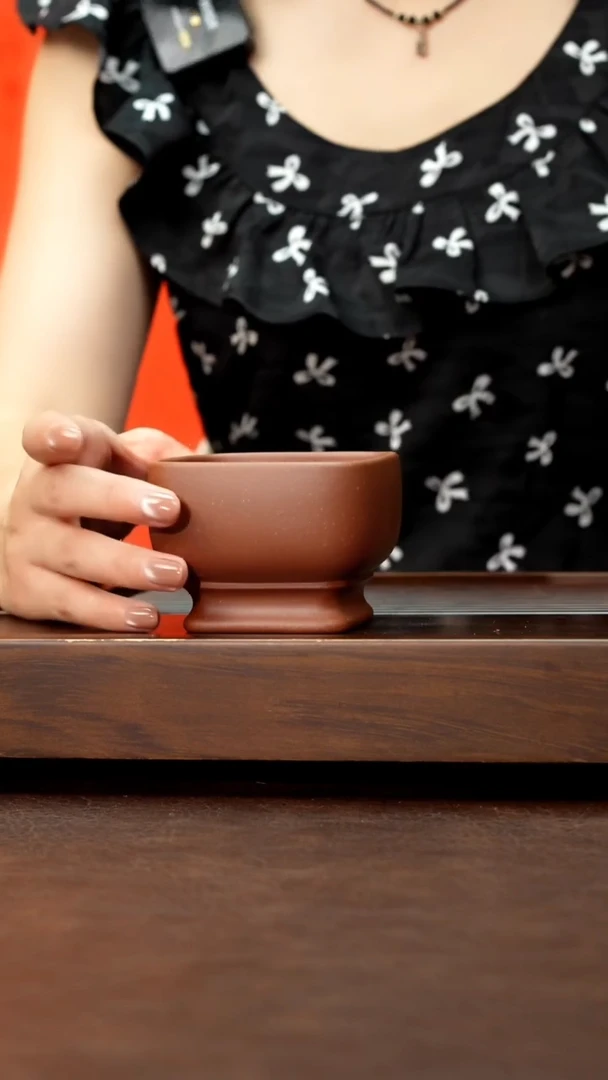 茶壶紫砂底槽清全手四方杯