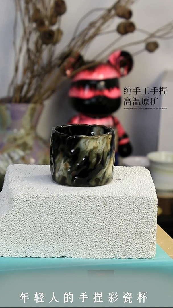 杯子瓷【沐泽文创 手捏精品】4