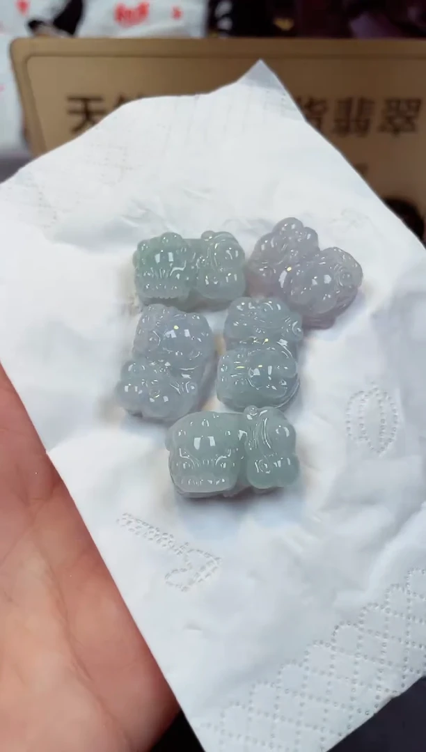 【闪购商品】翡翠颈饰未镶嵌天然缅甸翡翠A货 多样性发一个