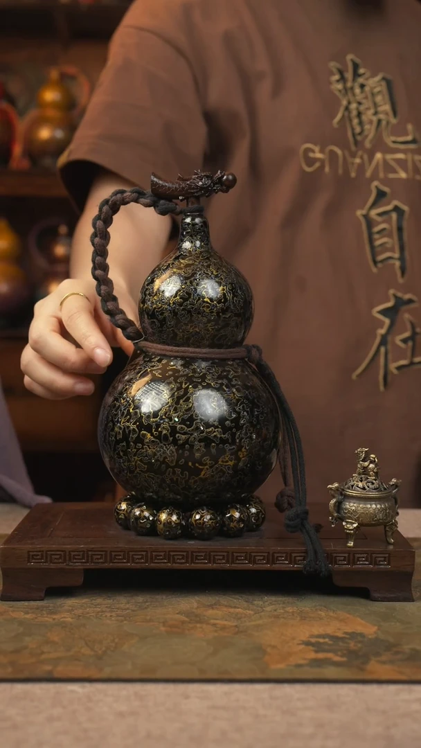 268大漆一物一拍记葫堂出品【不带手串】