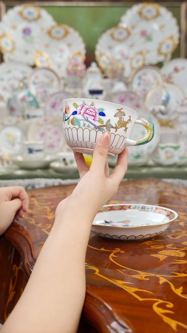 摆件蓝**姬米多家中古瓷器如图所示38