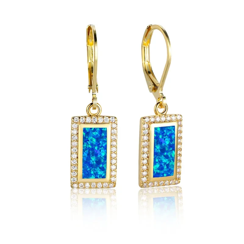 9146【原创澳宝/欧泊opal系列】设计师款耳饰