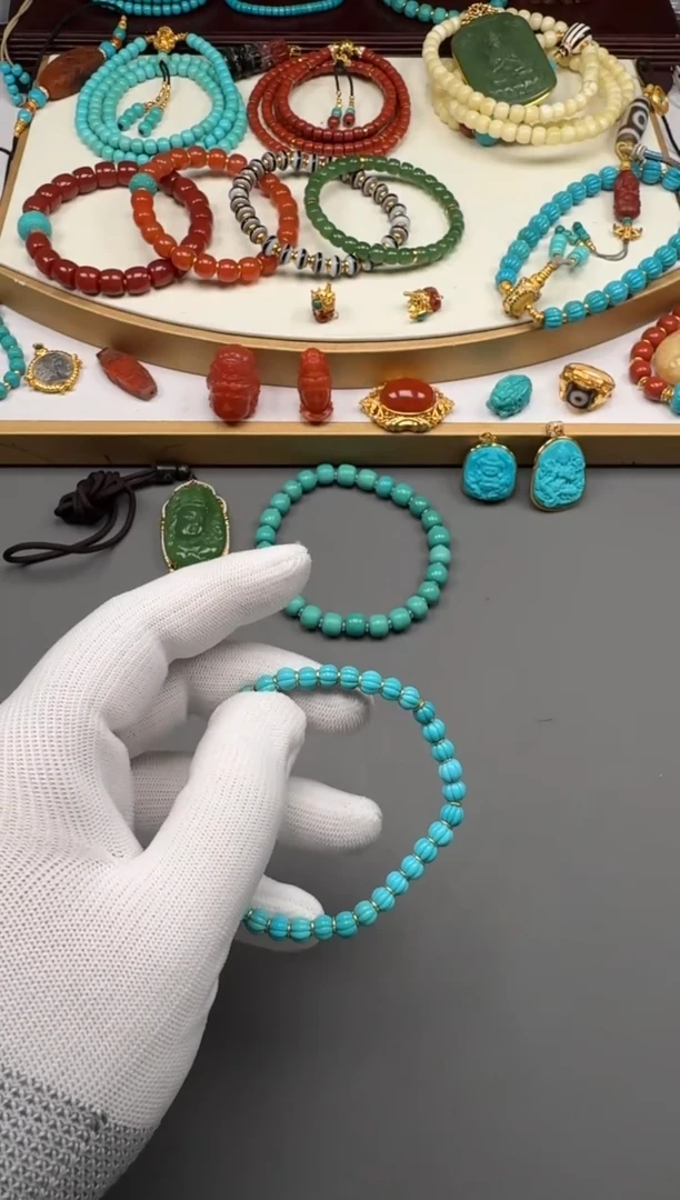 未镶嵌手链和田玉毛***~1111